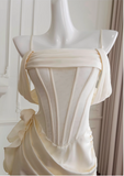 Vintage Beige Spaghetti Strap Design Sheath Party Dresses Homecoming Dresses, HZ1024